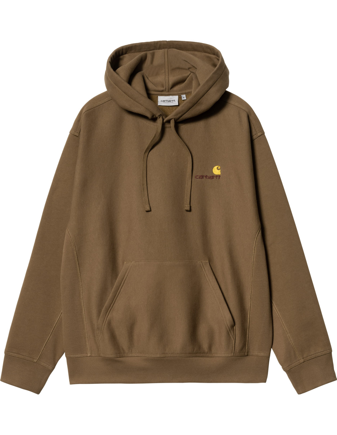 HOODED AMERICAN SCRIPT SWEAT