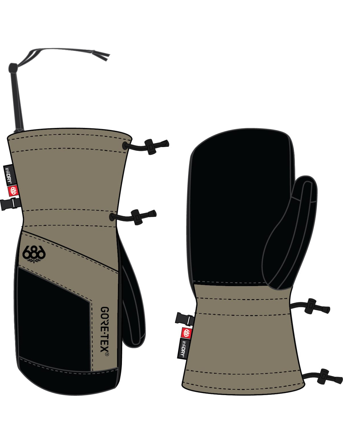 MNS GORE-TEX LINEAR MITT