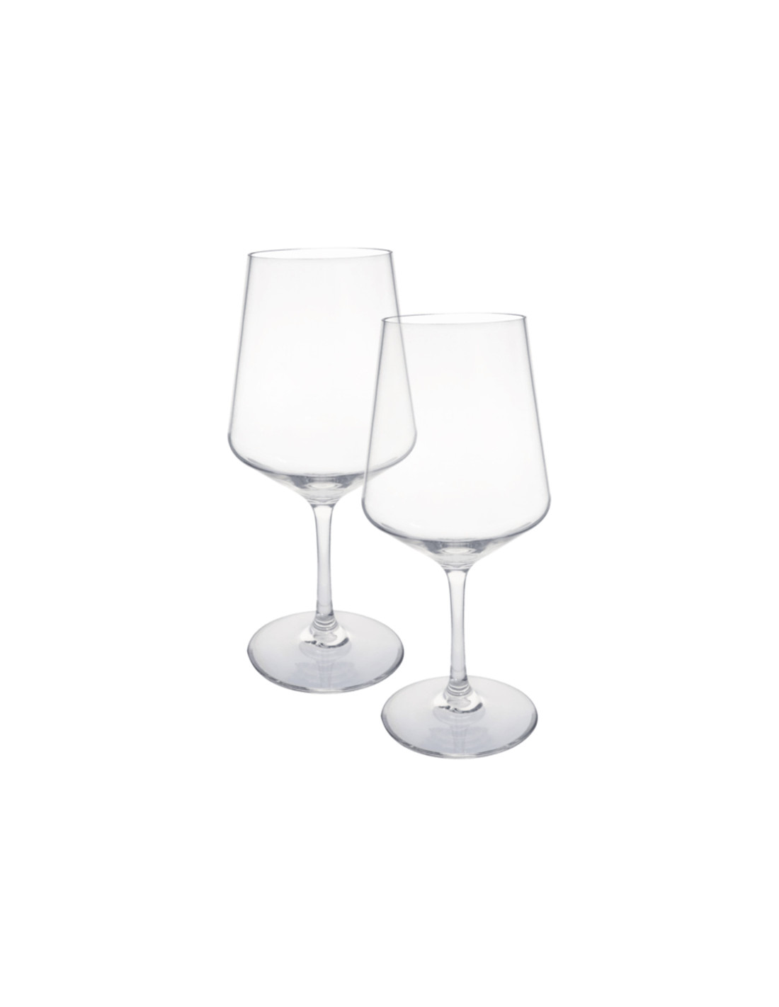 SOHO RED WINE GLASS 2PC ACRYLIC