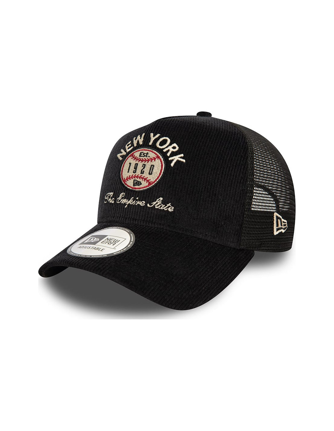 CORD GRAPHIC TRUCKER NEWERA BLK