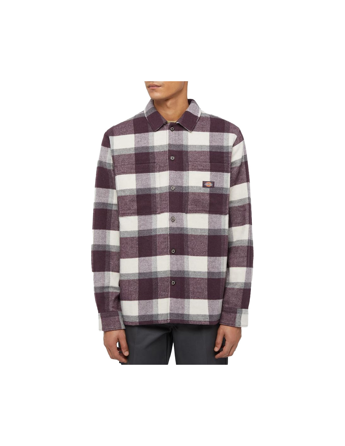 PLAID COALING LS SHIRT