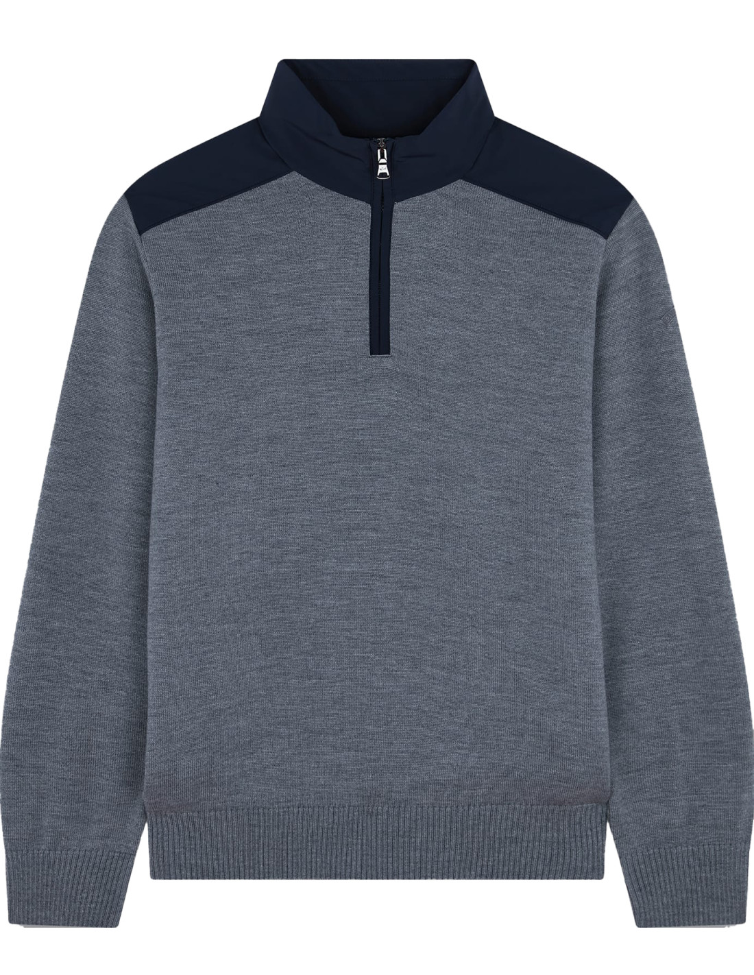 MEN'S ZIPPED PULLOVER    