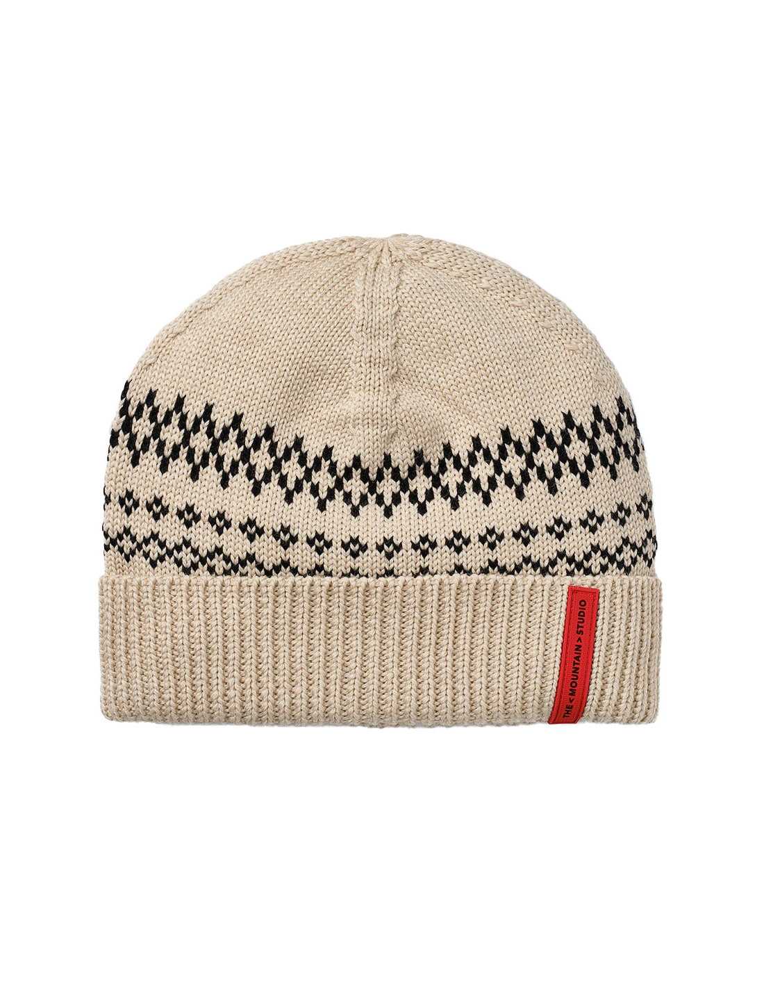 JACQUARD WOOL HAT