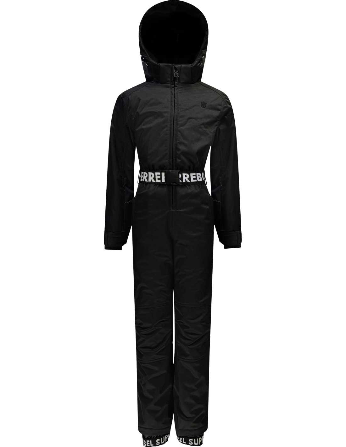 SUIT SKI SUIT WITH HOOD AND FLEECE INSIDE