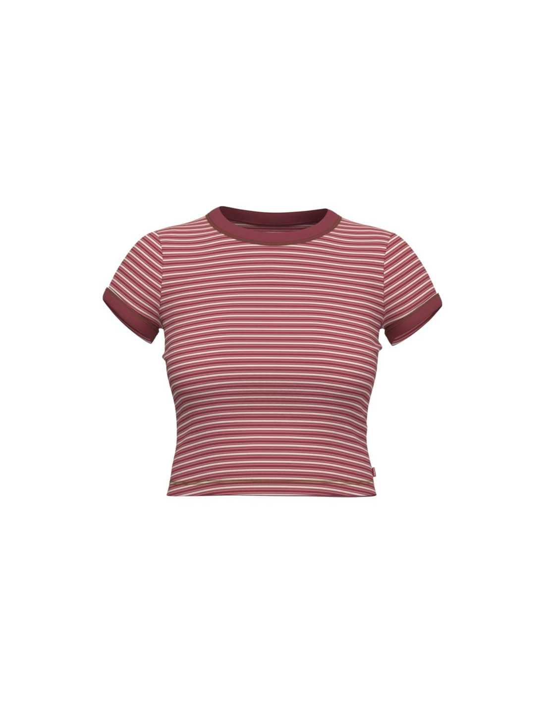 RINGER MINI TEE REDS