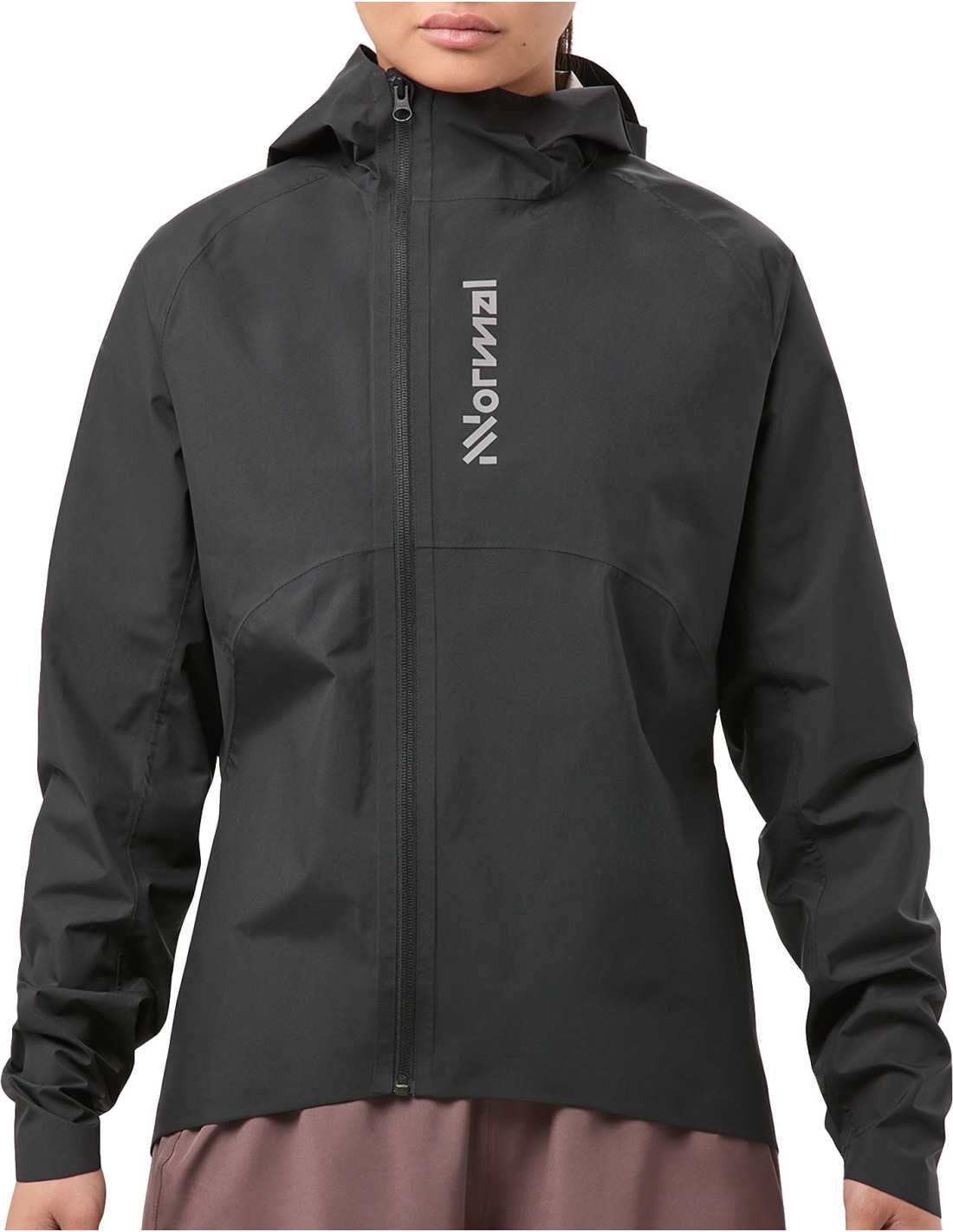 TRAIL RAIN JACKET W BLACK