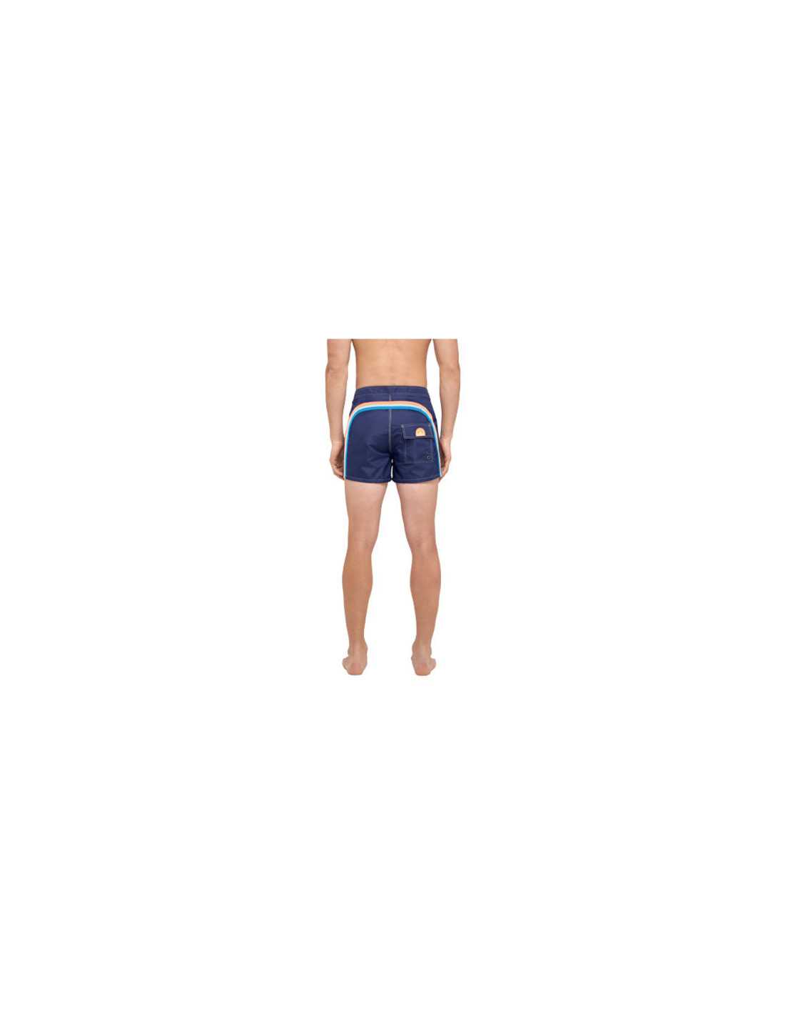 FIXED WAIST SWIM TRUNKS