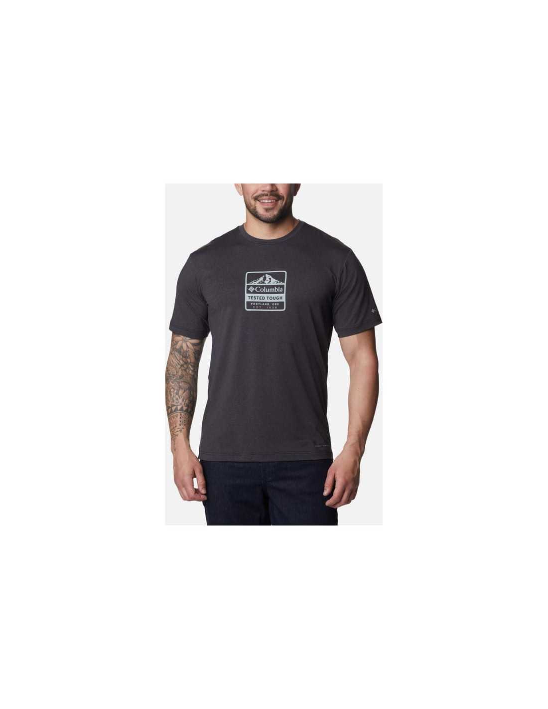 TECH TRAIL FRONT GRAPHIC SS TEE