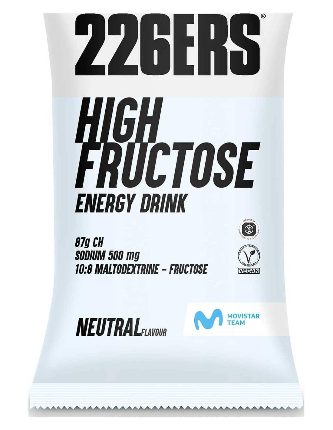 HIGH FRUCTOSE ENERGY DRINK - MONODOSIS