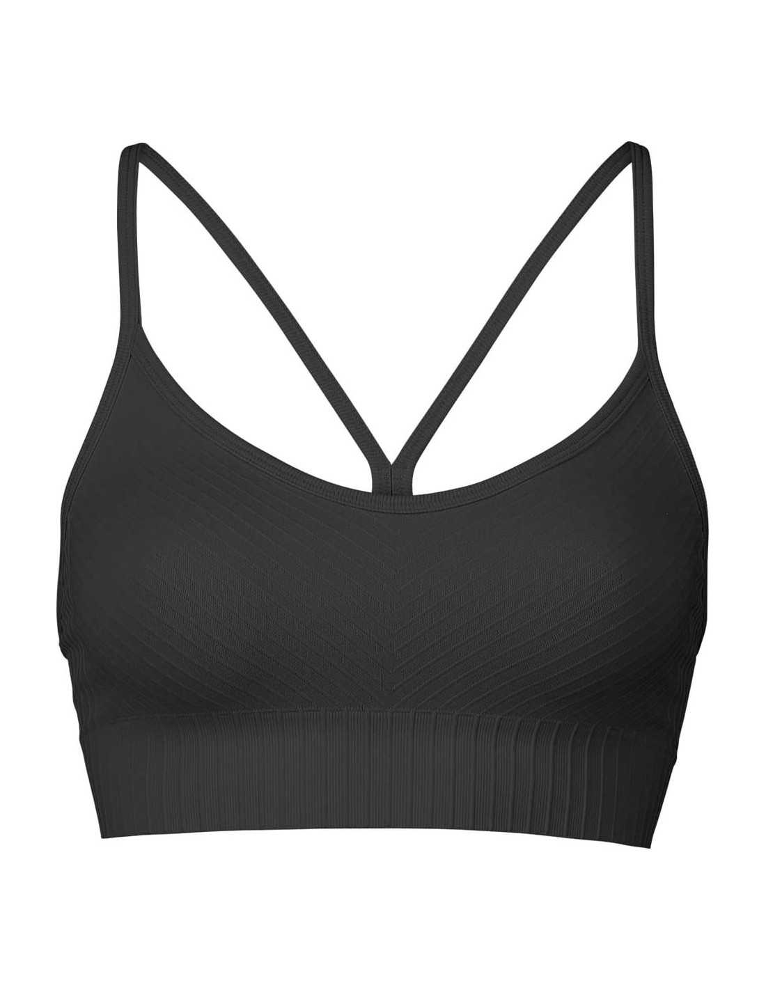 Casall Seamless Graphical Rib Sports Top