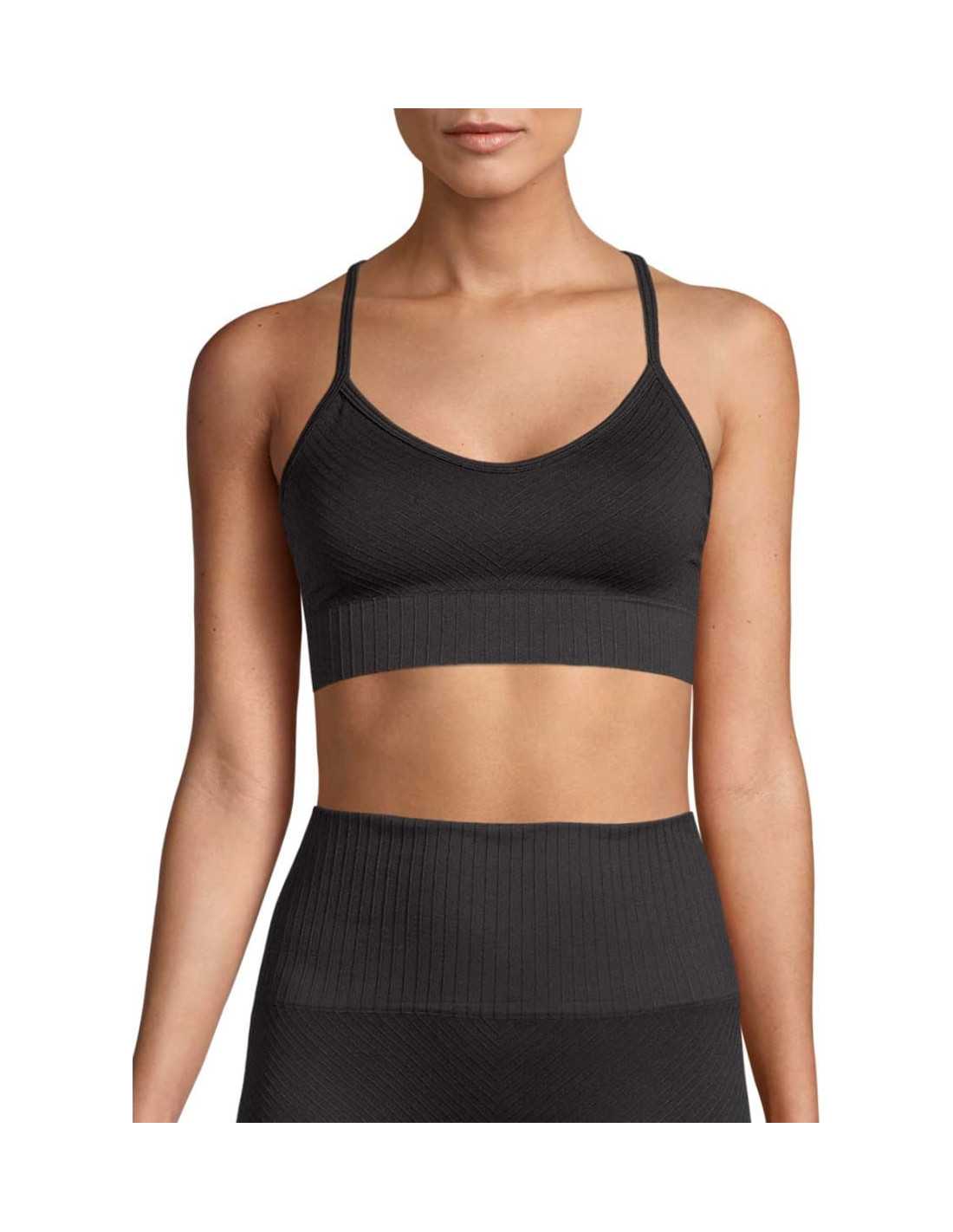 Casall Seamless Graphical Rib Sports Top