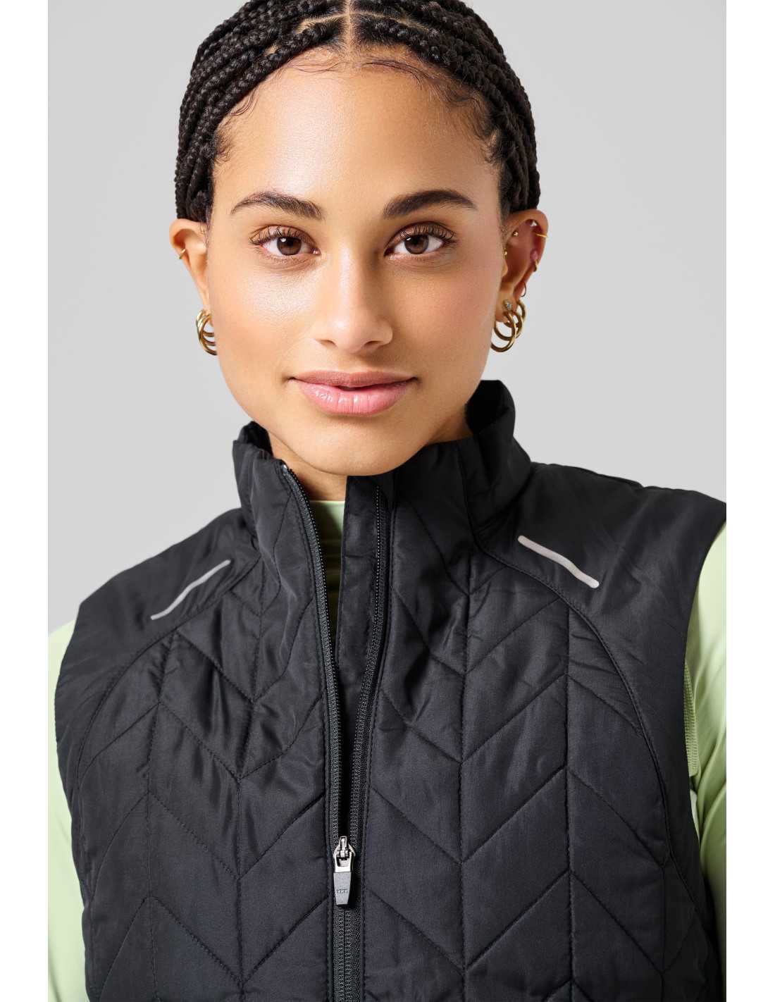 QUILTED RUNNING VEST