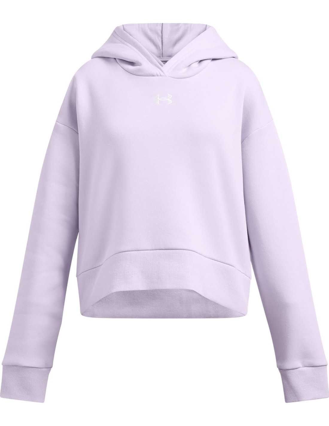 UA RIVAL FLEECE CROP HOODIE