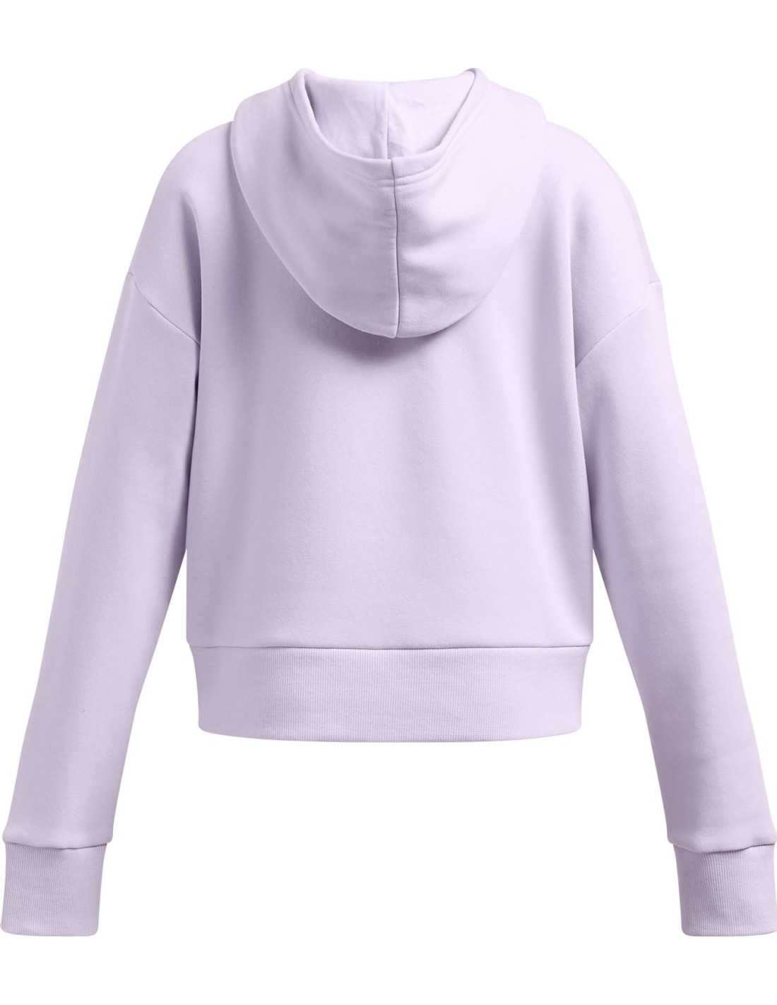 UA RIVAL FLEECE CROP HOODIE