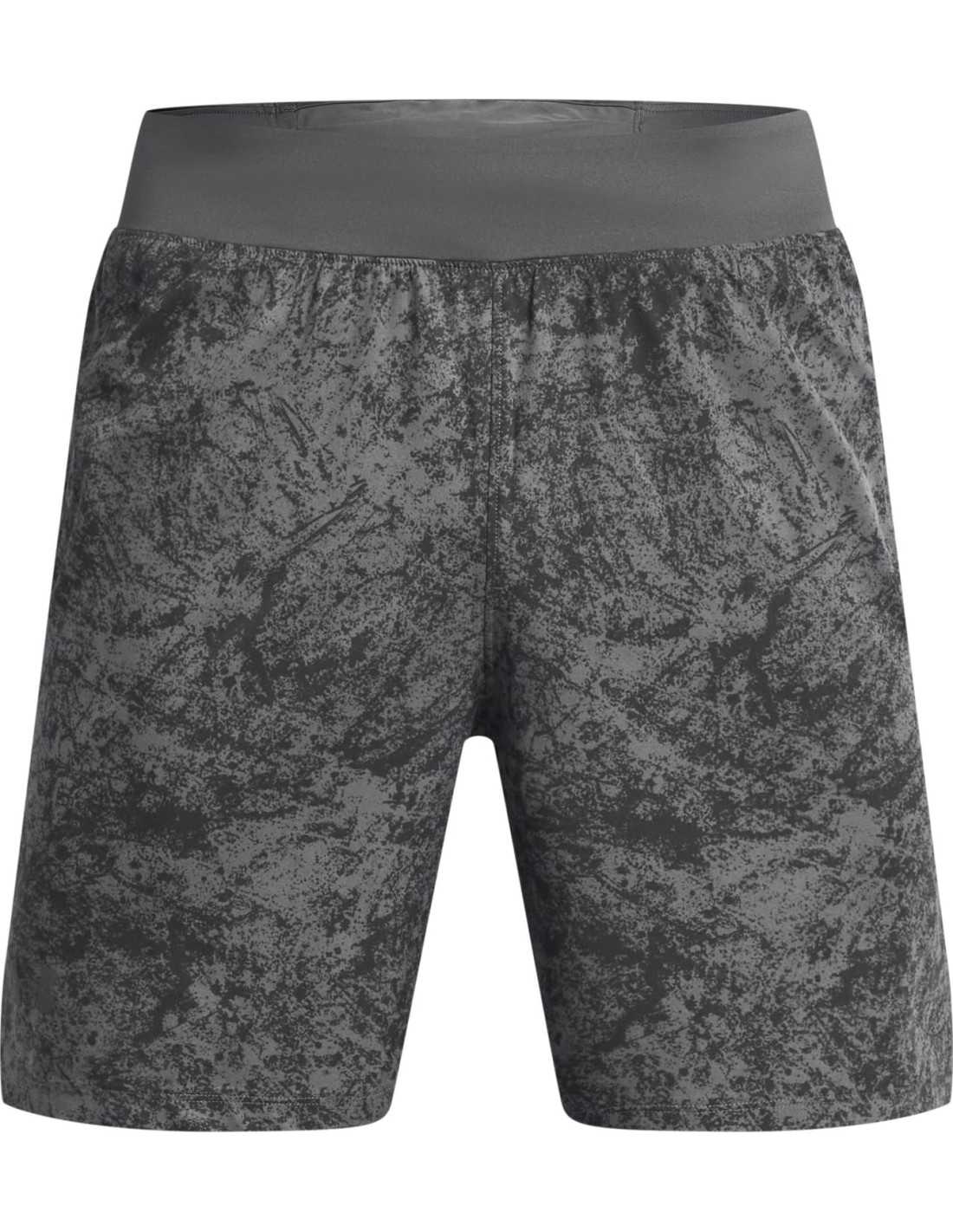 UA LAUNCH PRO 7'' PRINTED SHORTS