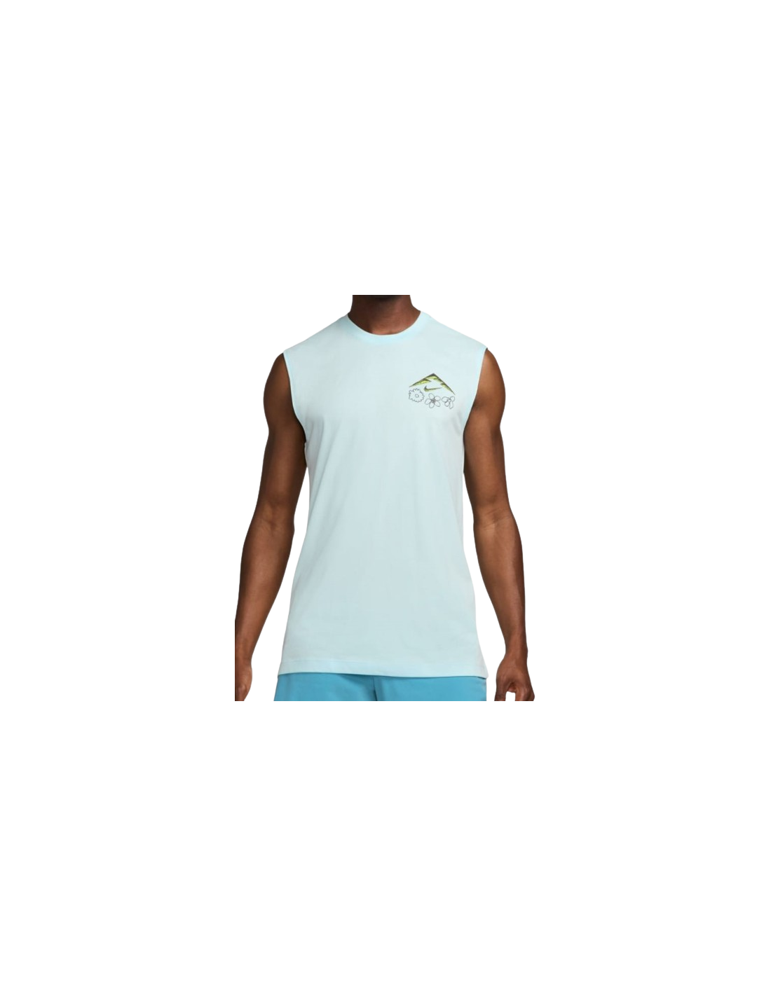 NIKE MEN'S DRI-FIT SLEEVELESS RUNNI