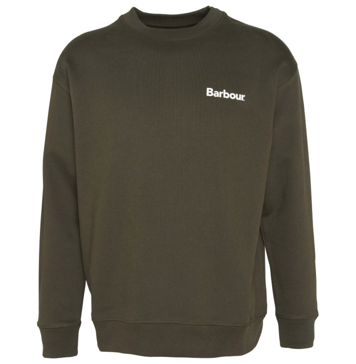 Barbour crew neck sweatshirt online