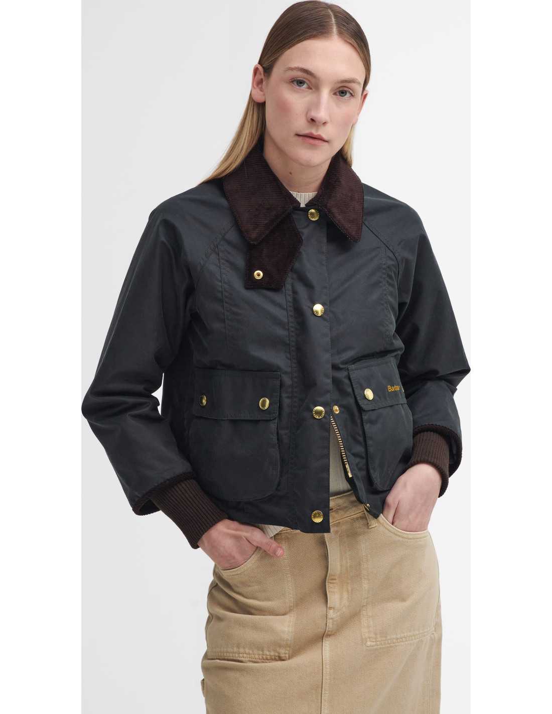 BARBOUR CROPPED BEADNELL WAX