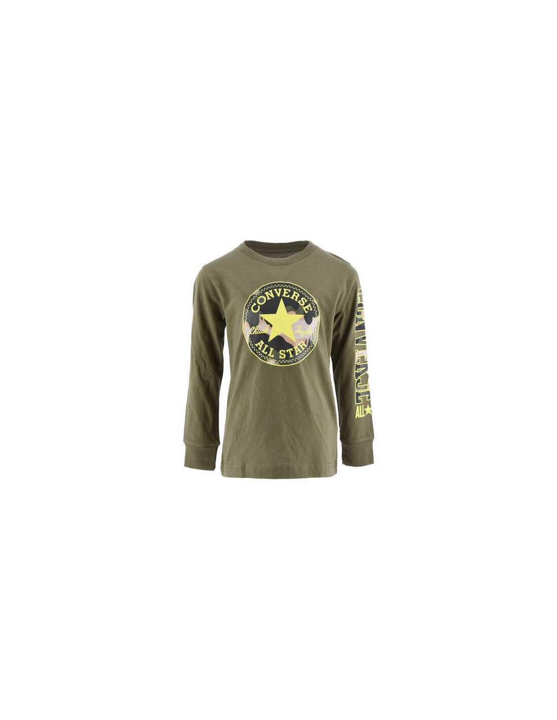 CAMO SPLIT CTP LS TEE