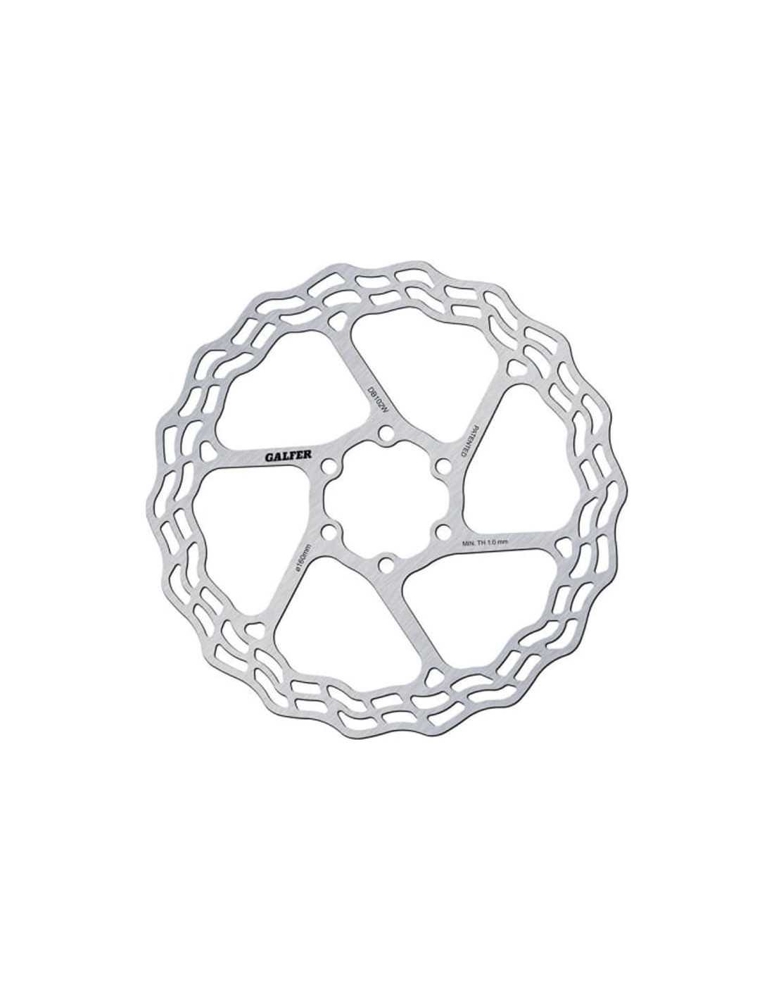 BIKE ROAD DISC WAVE Ø160X1.8MM