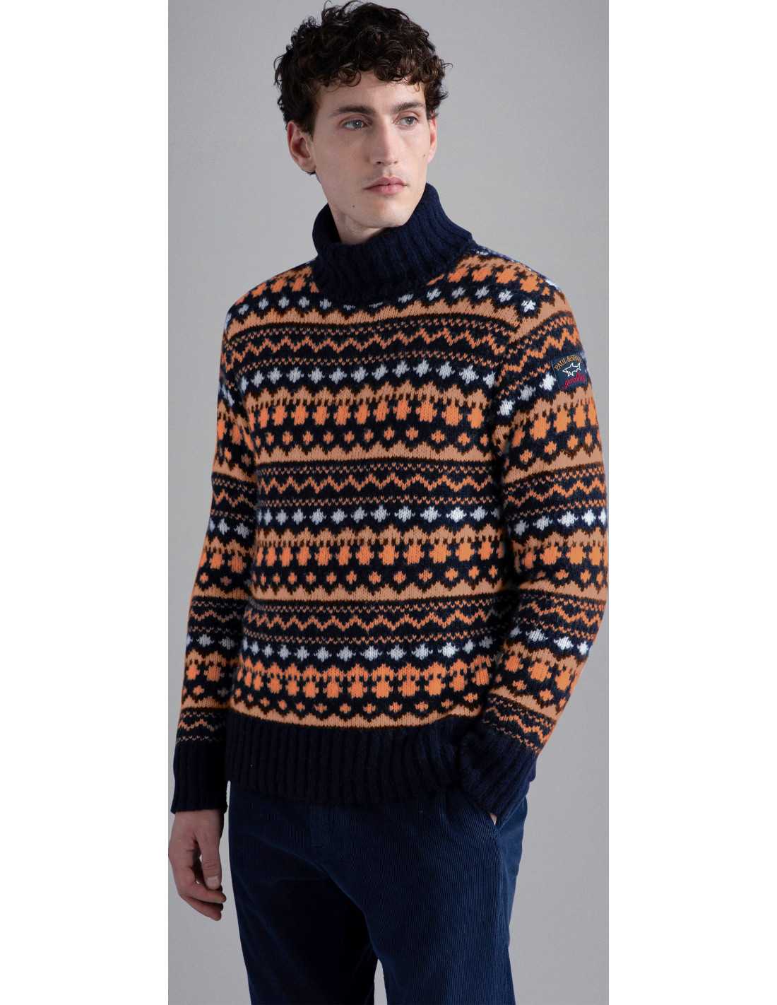 MEN'S WOOLLEN TURTLENECK