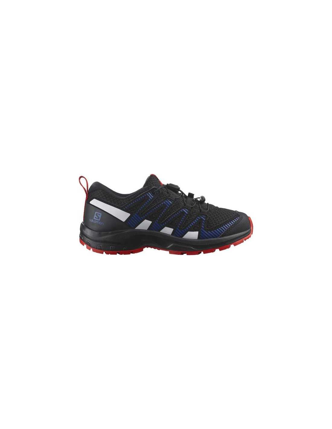 SHOES XA PRO V8 J BLACK LAPIS BLUE FIRD