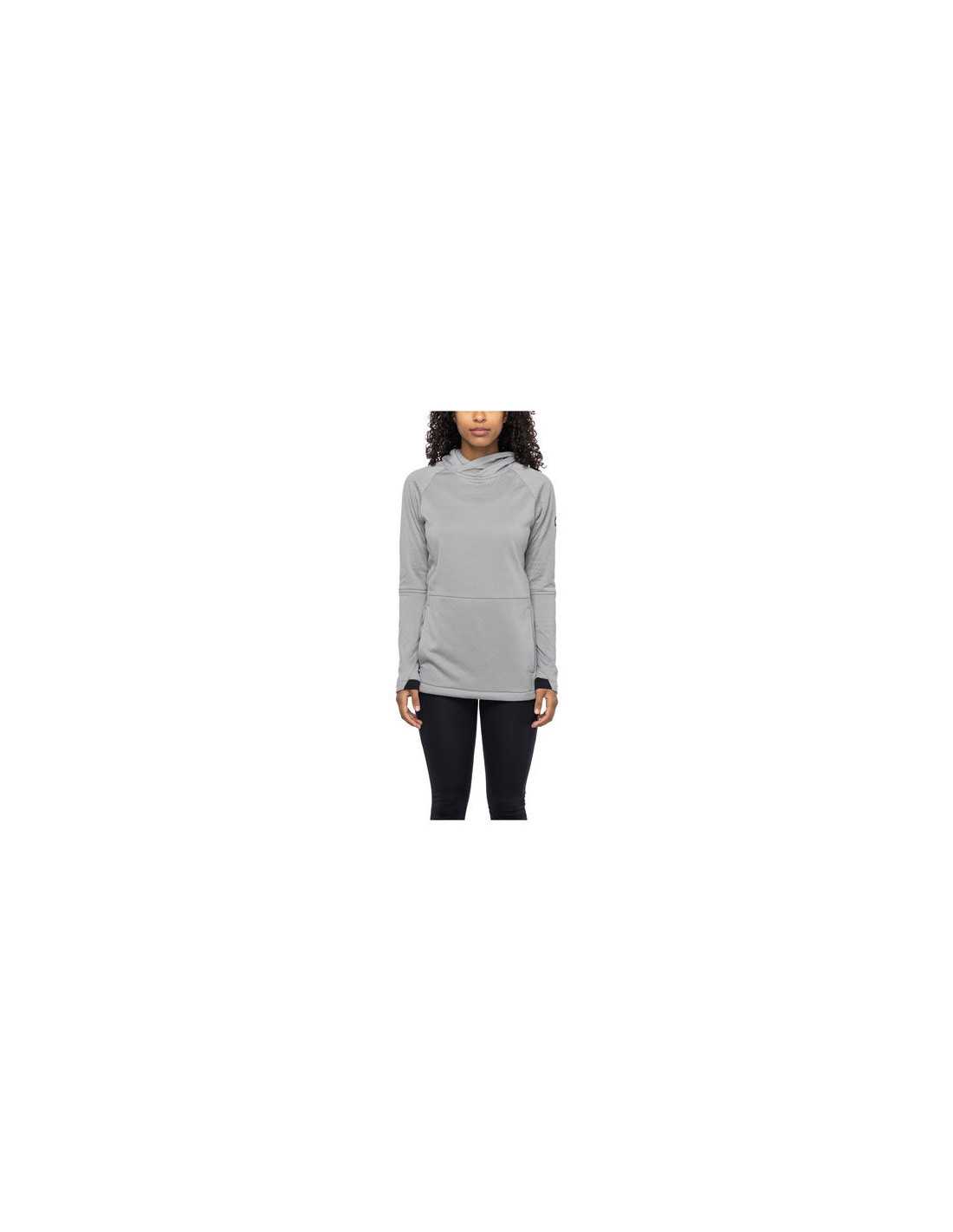 WOMEN MISSION GRID FLEECE HOODY