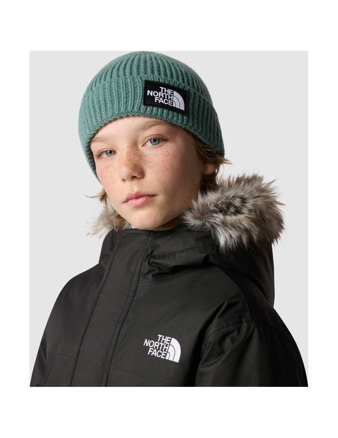 KIDS TNF BOX LOGO CUFFED BEANIE