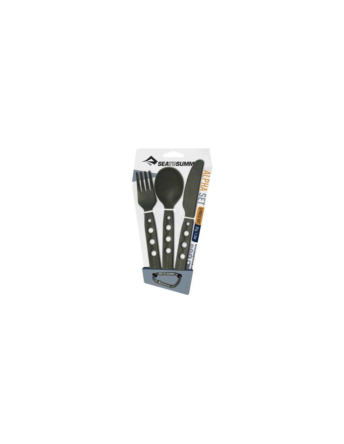 SET COUVERTS ULTRA-LEGER ALPHA - FOUCHETTE CUILLERE COUTEAU