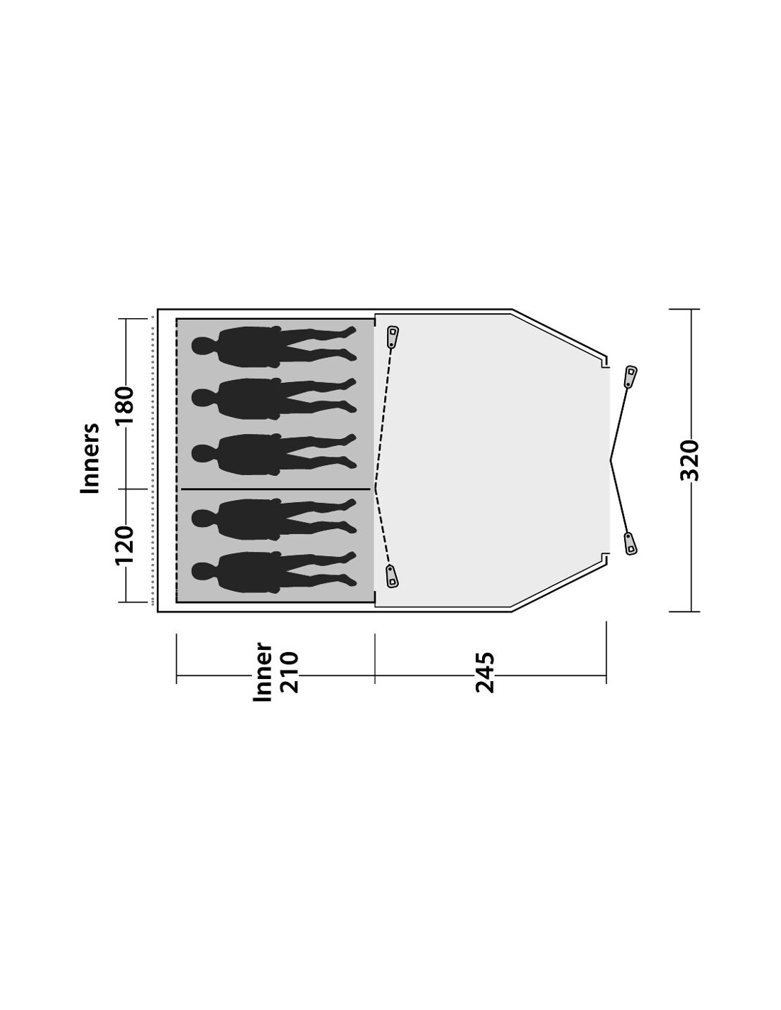 OUTWELL TENT DASH 5