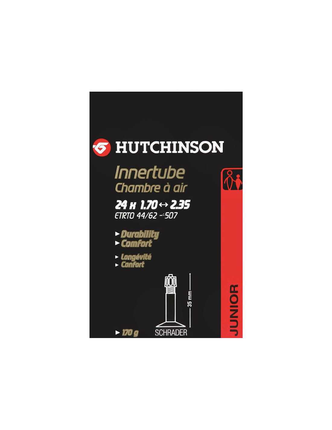 CAMARA HUTCHINSON 24X1.70-2.35  STANDARD