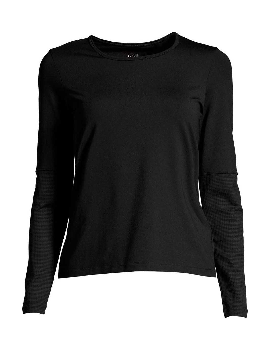 Essential Mesh Detail Long Sleeve