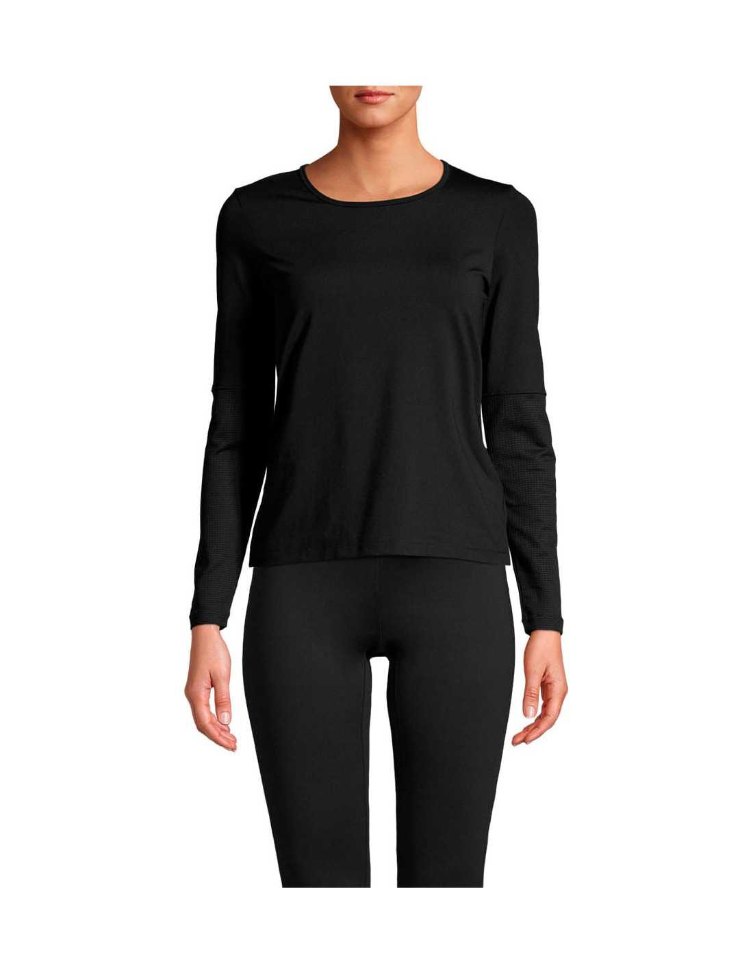 Essential Mesh Detail Long Sleeve