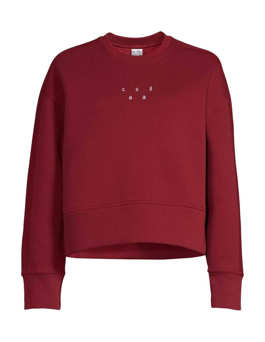 Boxy Crew Neck Sweatshirt