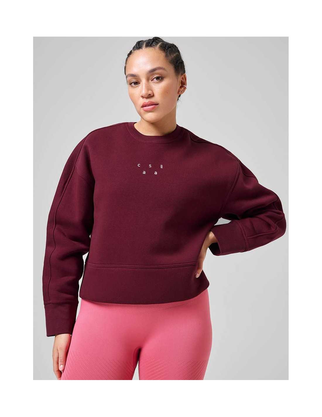 Boxy Crew Neck Sweatshirt