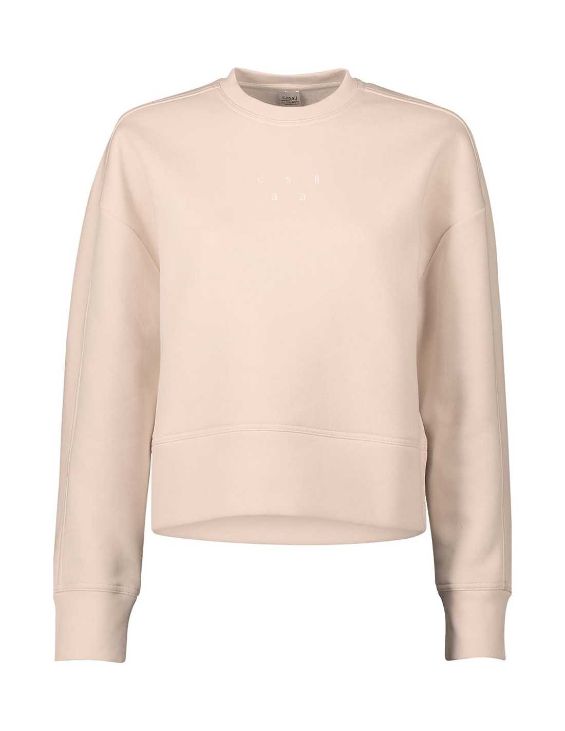 Boxy Crew Neck Sweatshirt