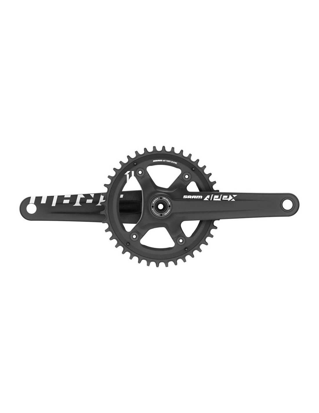 SRM BIELA APEX1 GXP 175 BLK 42D 110BCD