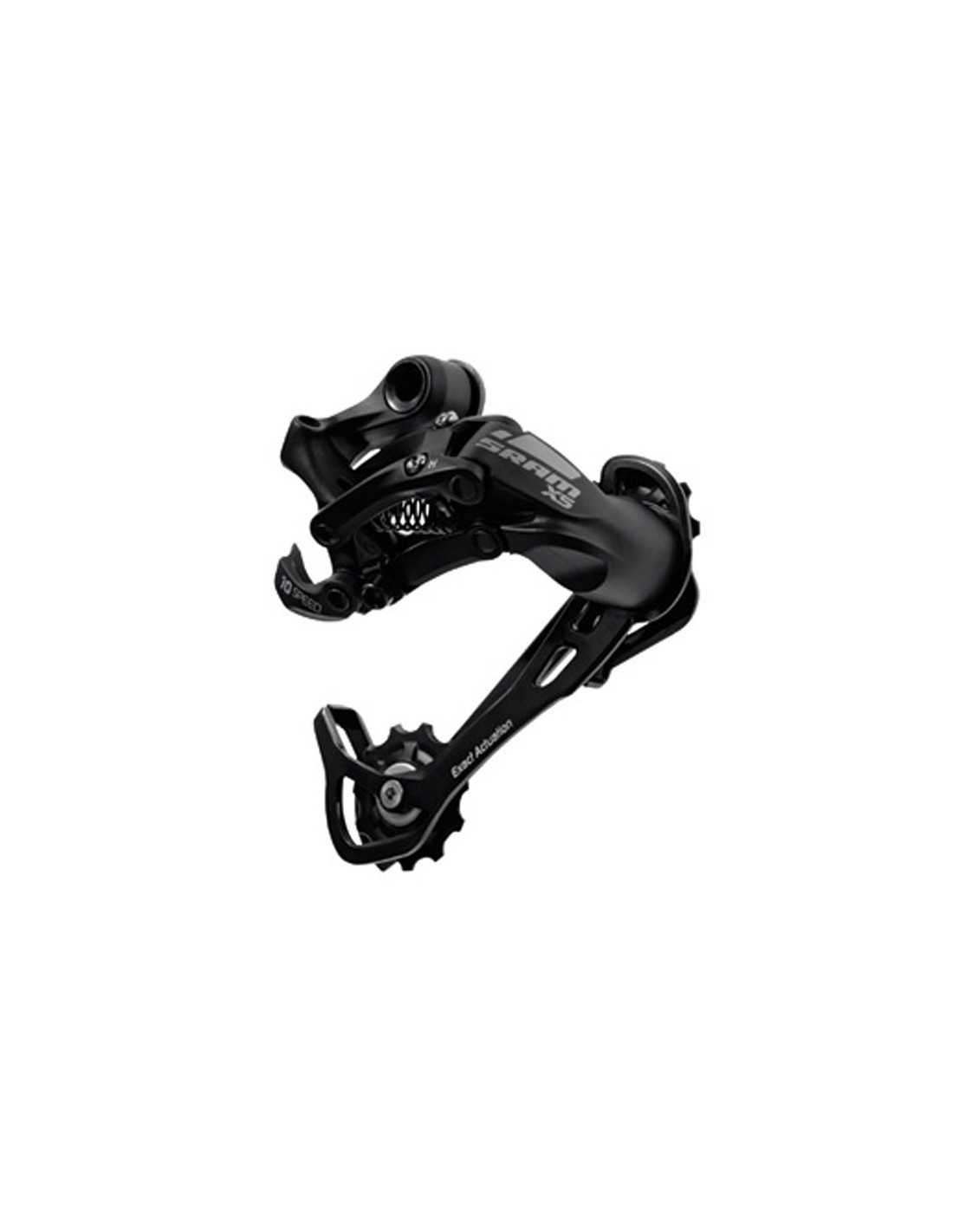 SRM CAMBIO X5 10V CAJA LARGA ALUMINUM BLACK