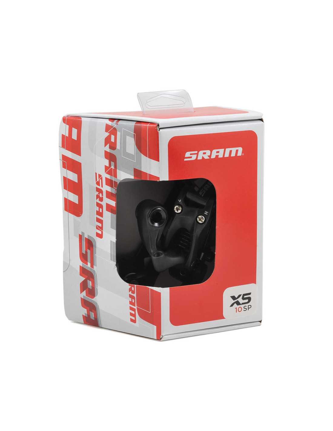 SRM CAMBIO X5 10V CAJA LARGA ALUMINUM BLACK