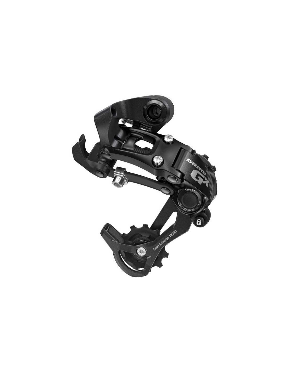 SRM CAMBIO GX TYPE 2.1 10V CAJA CORTA BLK