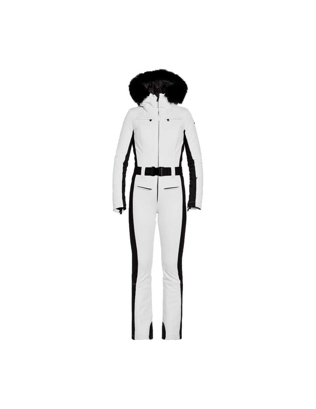 PARRY FAUX BORDER SKI SUIT