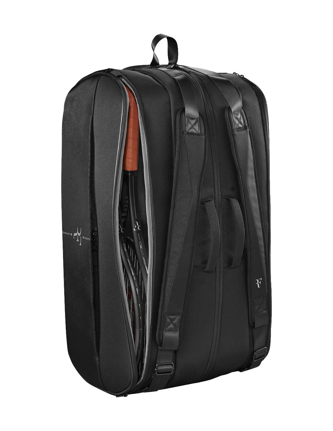 RF TOURNAMENT RACQUET BAG BLACK