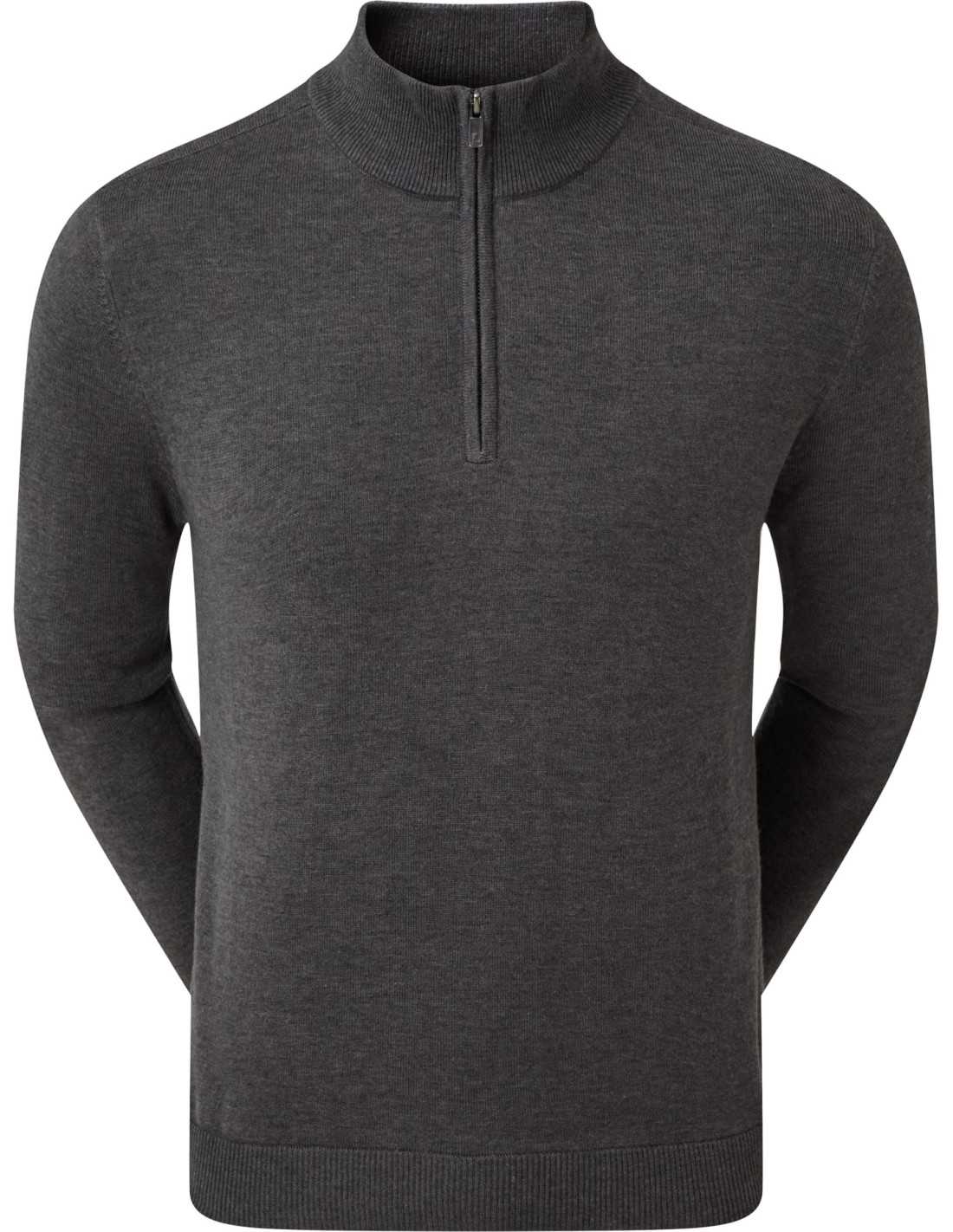 HALF-ZIP LINED PULLOVER