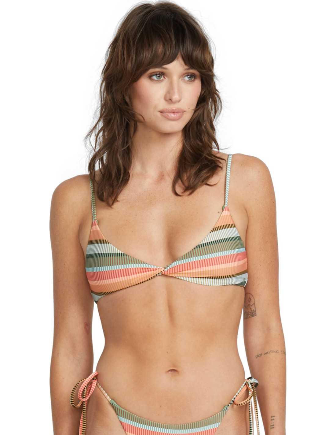 SOL SONG V NECK BIKINI TOP