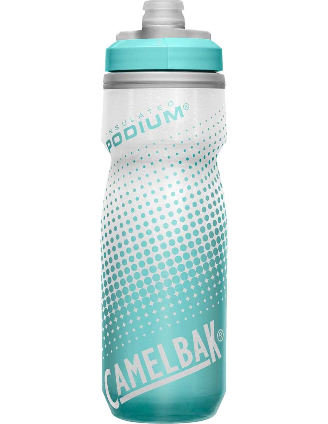 PODIUM CHILL 21OZ, TEAL DOT