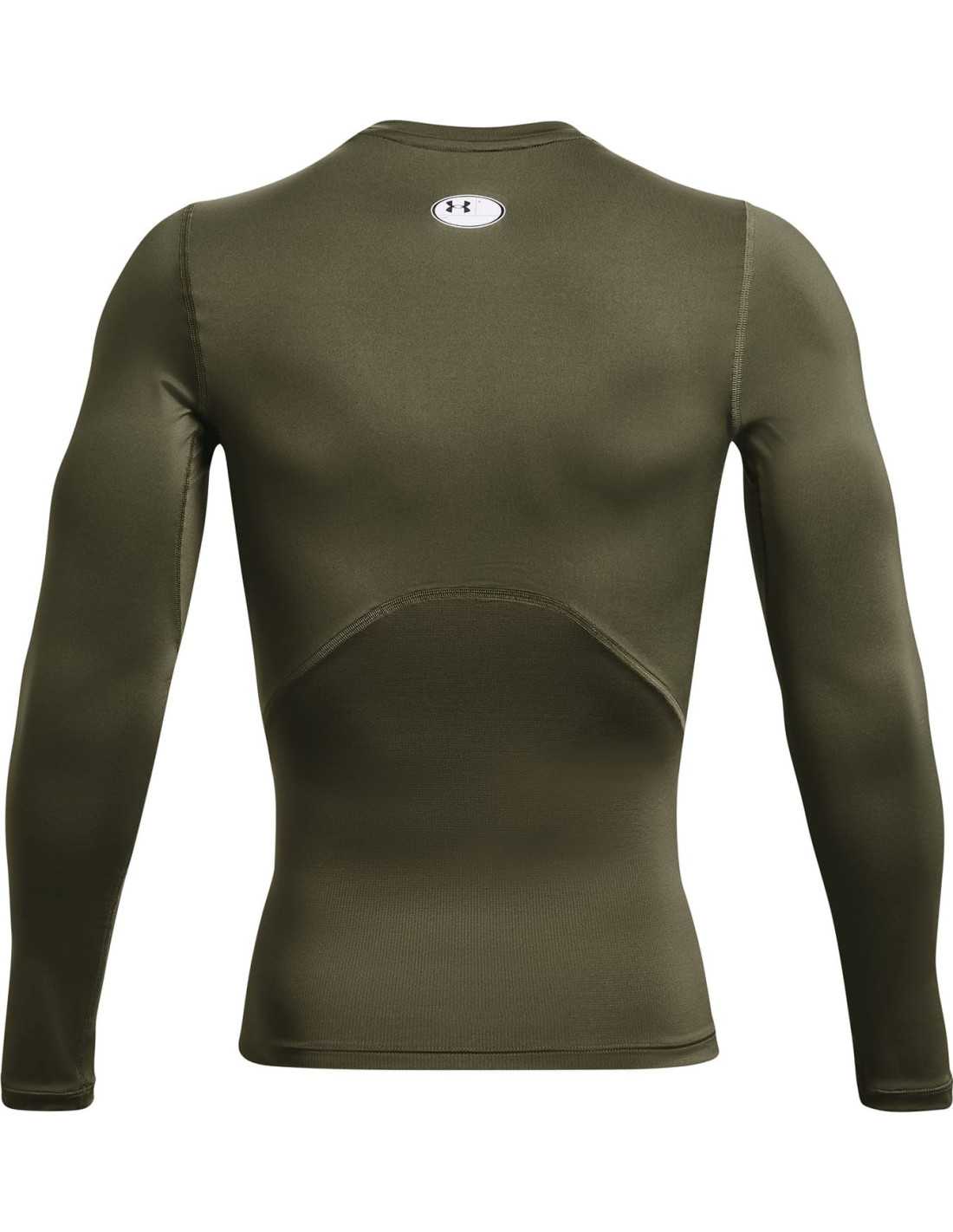 UA HG ARMOUR COMP LS-GRN