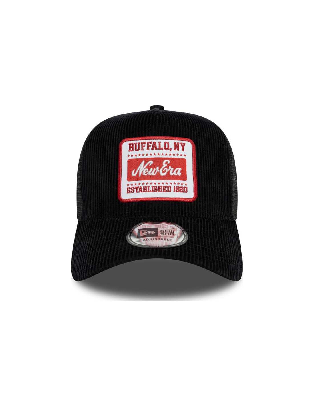 NE PATCH CORD TRUCKER NEWERA BLK