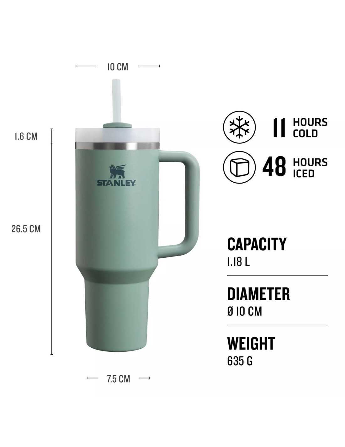 QUENCHER H2.0 FLOWSTATE™ TUMBLER 1.18L