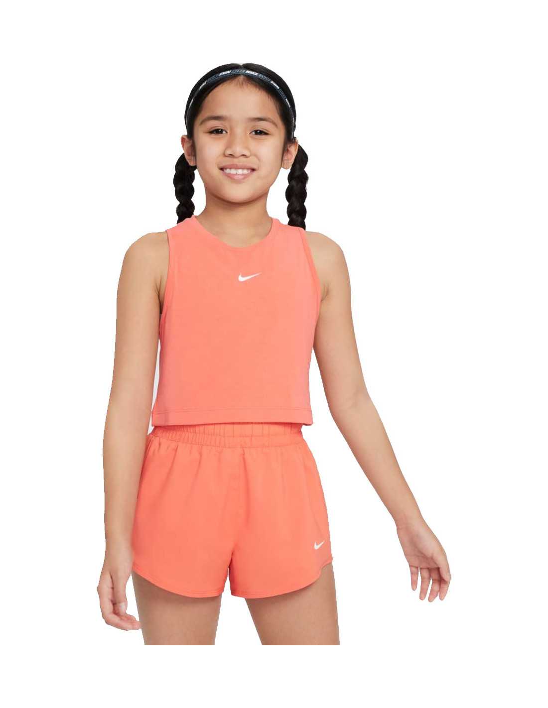 NIKE PRO GIRLS' DRI-FIT TRAINING TA