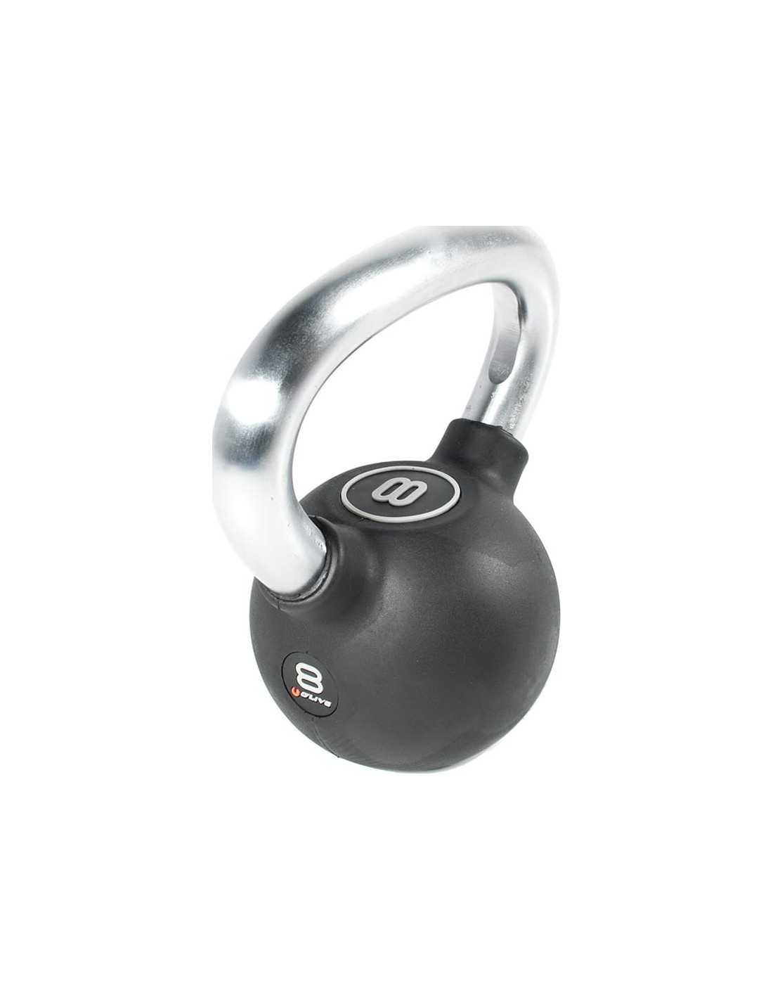 KETTLEBELL DE GOMA O'LIVE 8 KG